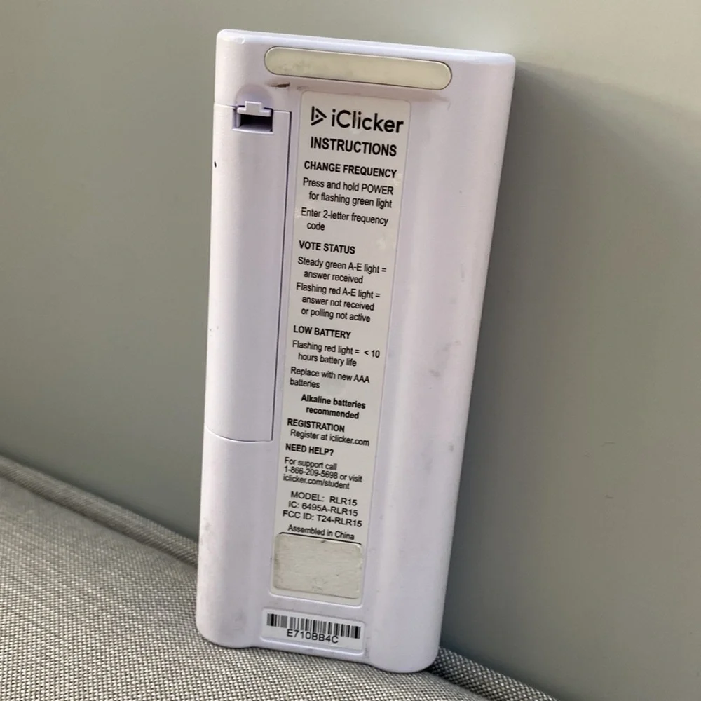 iClicker+ Student Remote - Picture 2 of 2